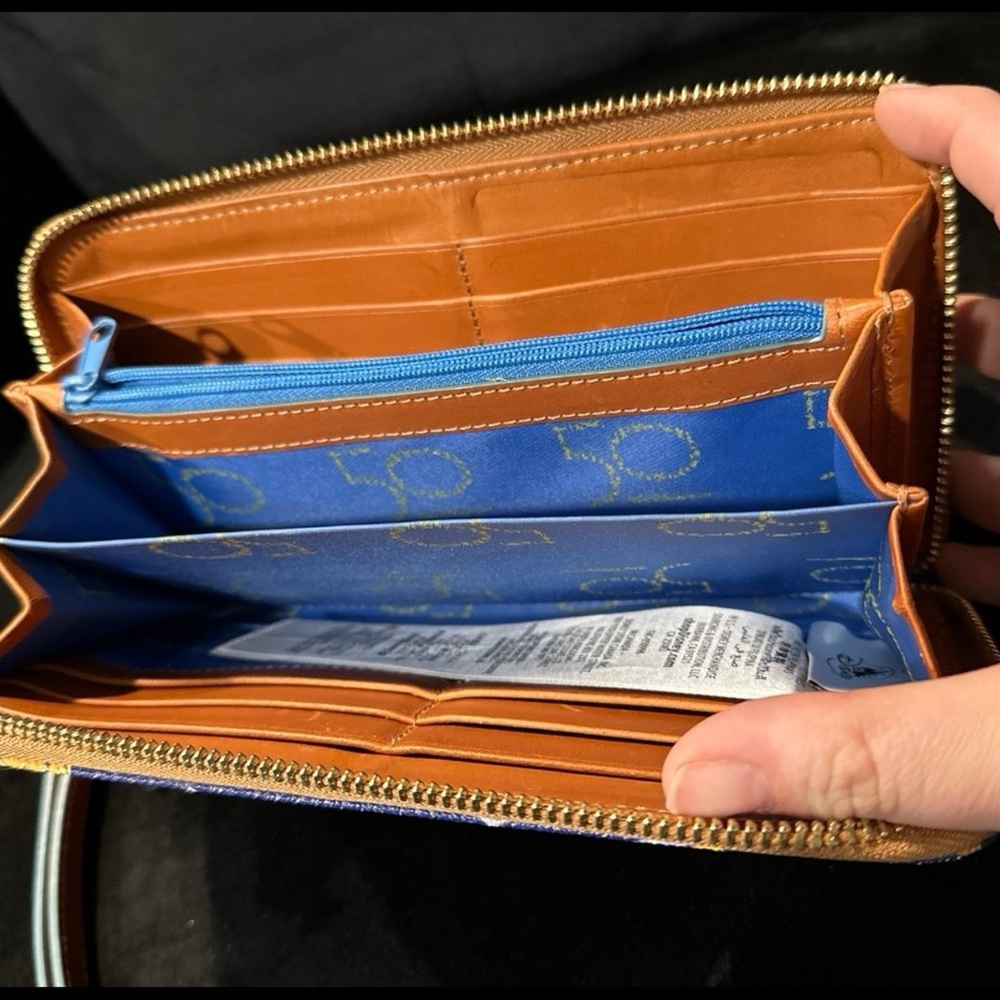 Walt Disney World 50th Anniversary Dooney & Bourke Wristlet Wallet - Picture 5 of 7